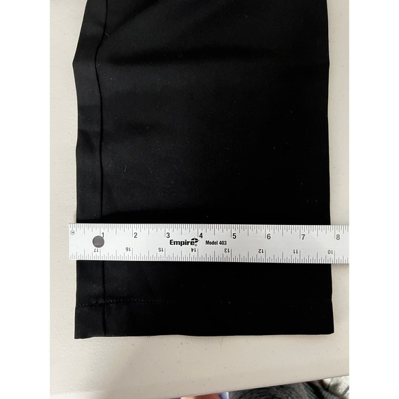 Modern Citizen Finley Pull On Pleated Cropped Trousers in Black Size Small - Picture 10 of 11